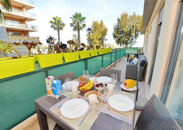 公寓 Seahorse Luxury With Pool And Seaview